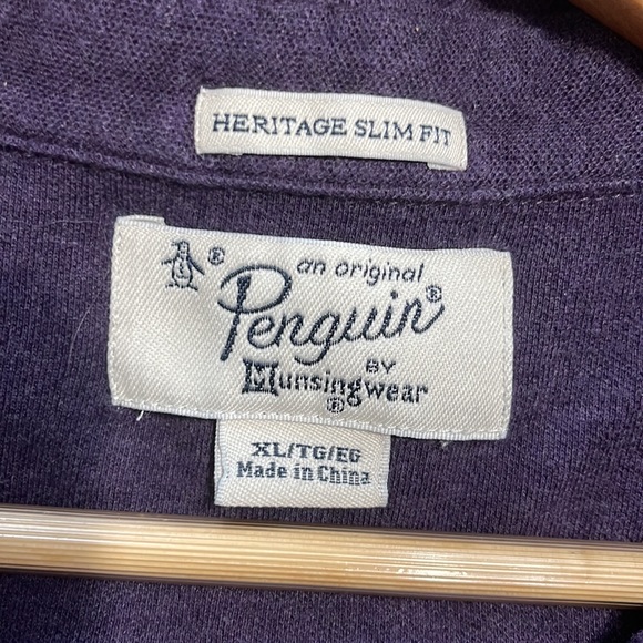 Original Penguin XL polo, purple. Never worn - Picture 3 of 3